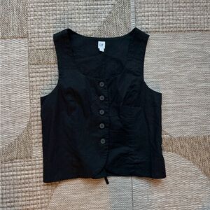 GAP Linen Vest Top